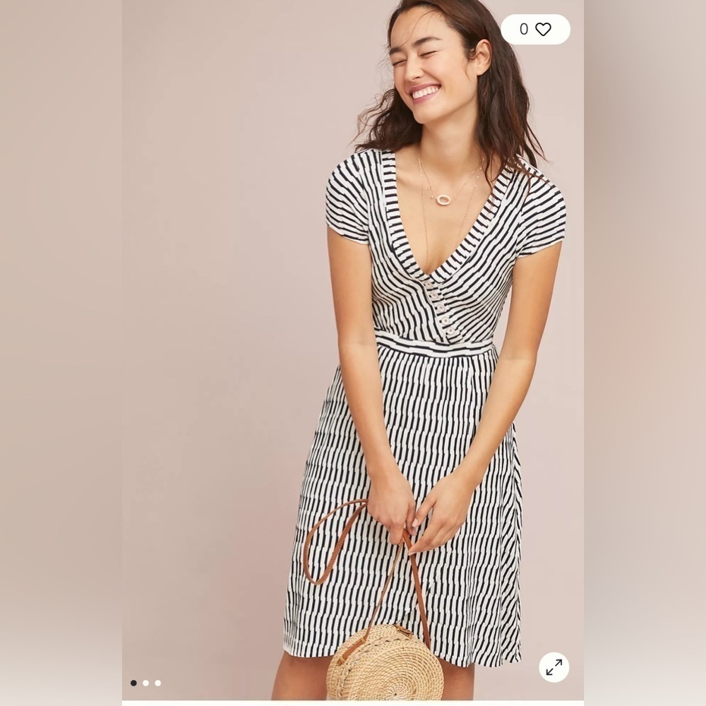 Maeve by Anthropologie Paladino Textured Dress